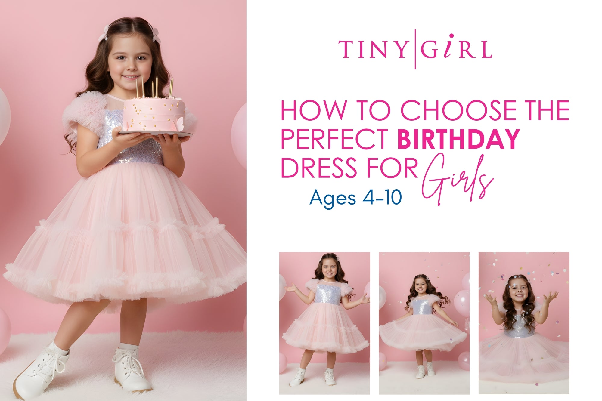 How to Choose the Perfect Birthday Dress for 4 to 10 Year Olds