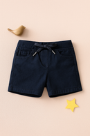 Dark Blue Casual Shorts H967