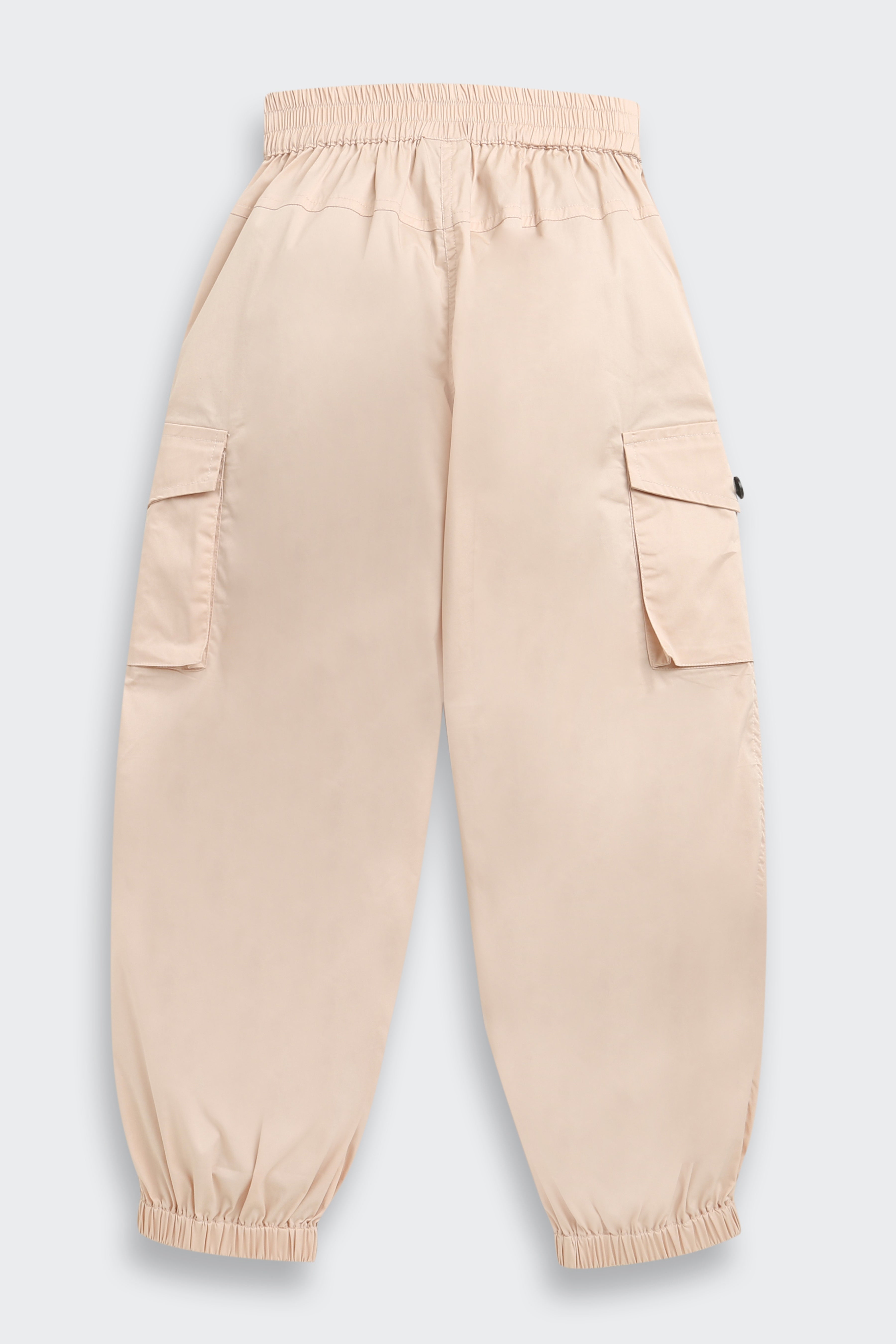Beige Utility Cargo Joggers 0142