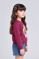Barbie Global Icon Berry Graphic Sweatshirt BACO0024