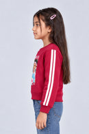 Barbie Tennis Club Raspberry Pink Sweatshirt BACO0025