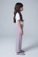 Barbie Lavender Wide-Leg Pants BACO0035