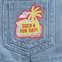 Barbie Girls Light Blue Denim Dungaree – Casual Western Wear