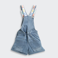 Barbie Girls Light Blue Denim Dungaree – Casual Western Wear