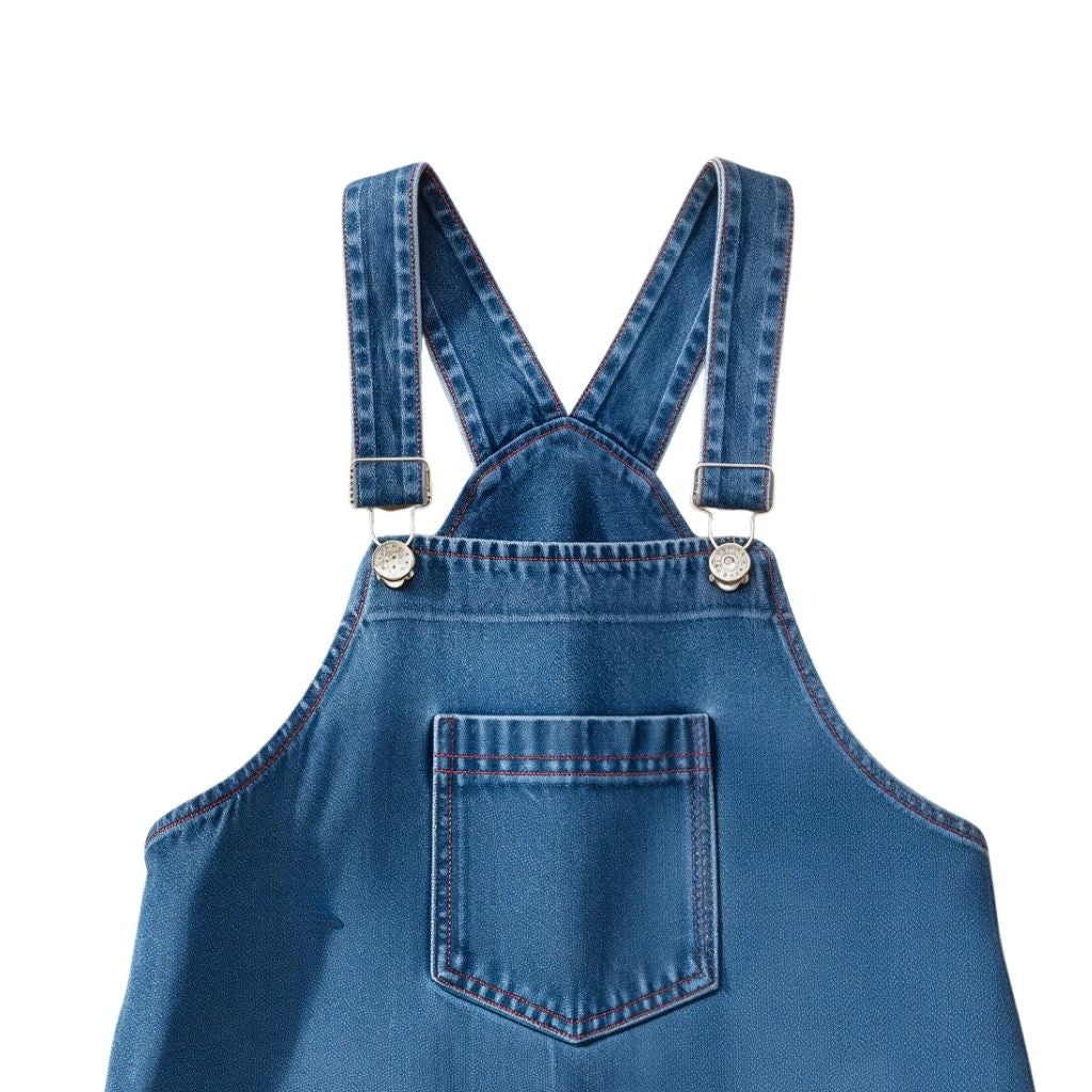 Barbie Blue Denim Pinafore Dungaree BAD837