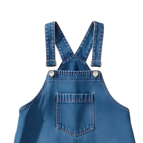 Barbie Blue Denim Pinafore Dungaree BAD837