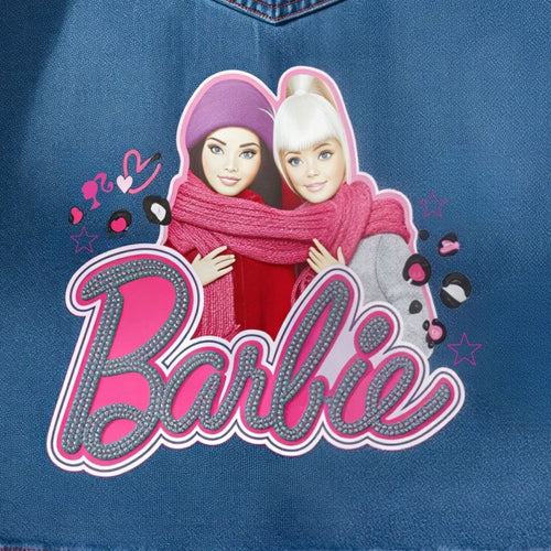 Barbie Blue Denim Pinafore Dungaree BAD837