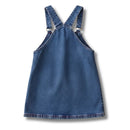 Barbie Blue Denim Pinafore Dungaree BAD837