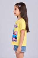 Barbie Yellow Always in Style Graphic T-Shirt BAD854