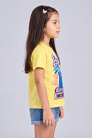 Barbie Yellow Always in Style Graphic T-Shirt BAD854