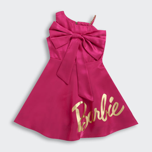 Barbie Satin Bow Detail Party Dress BAF225