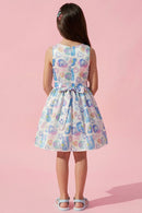 Barbie Pop Print Fit & Flare Dress BAF234