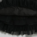 Barbie Black Satin Puff Sleeve Party Dress For Girls | Stylish Festive Outfit | Kids | Tiny Girl India