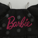 Barbie Black Satin Puff Sleeve Party Dress For Girls | Stylish Festive Outfit | Kids | Tiny Girl India