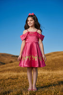 Barbie Girl Pink Bow Party Dress BAF312