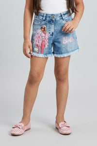 Barbie Dark Blue Denim Shorts BAH603