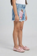 Barbie Dark Blue Denim Shorts BAH603