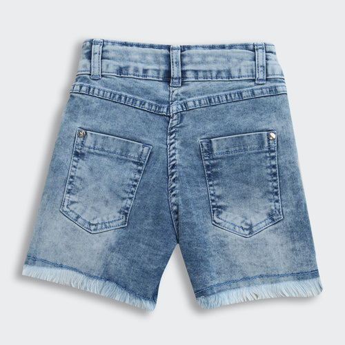Barbie Dark Blue Denim Shorts BAH603