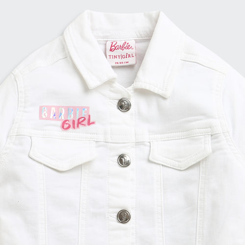 Barbie White Denim Jacket BAJ2031
