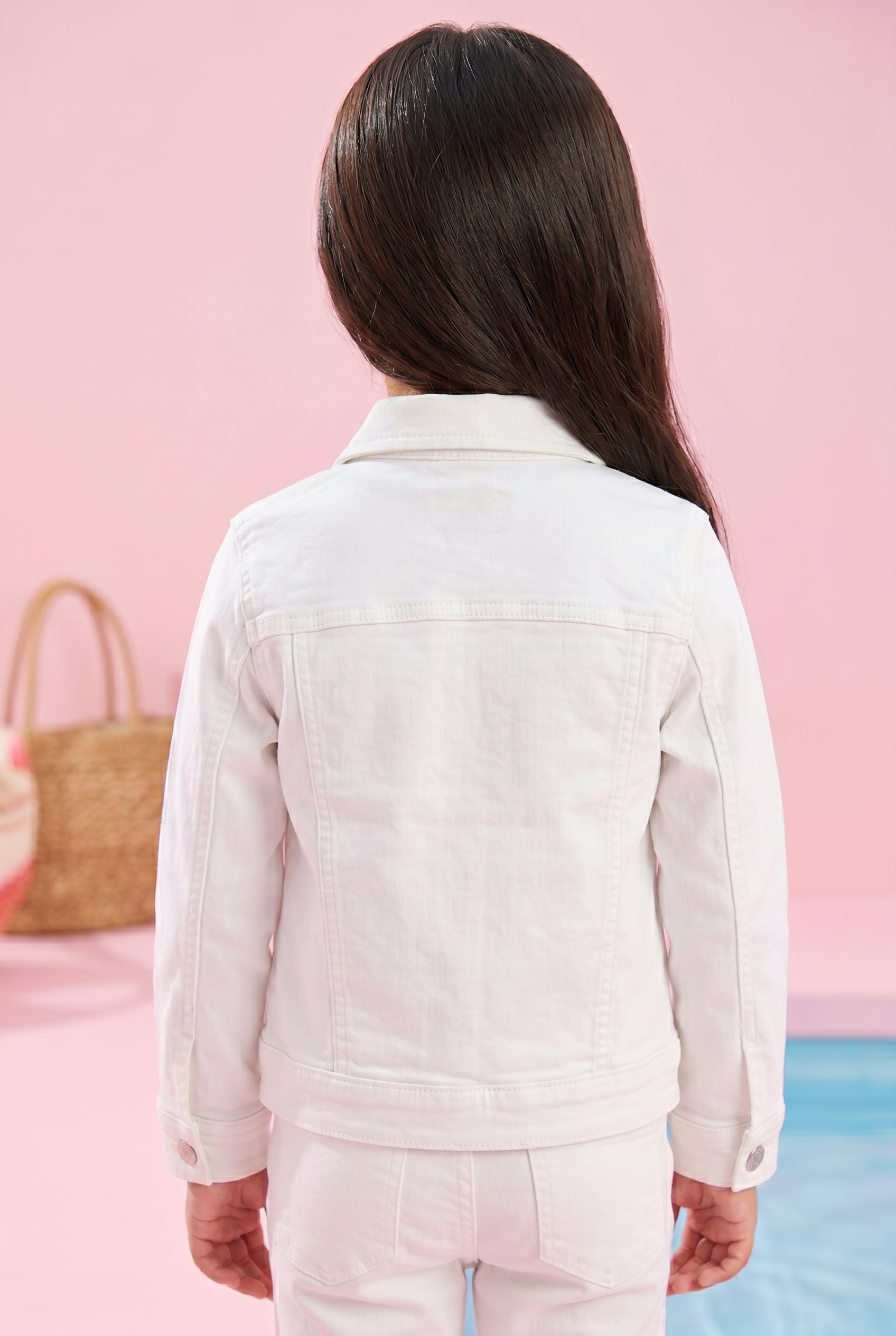 Barbie White Denim Jacket BAJ2031