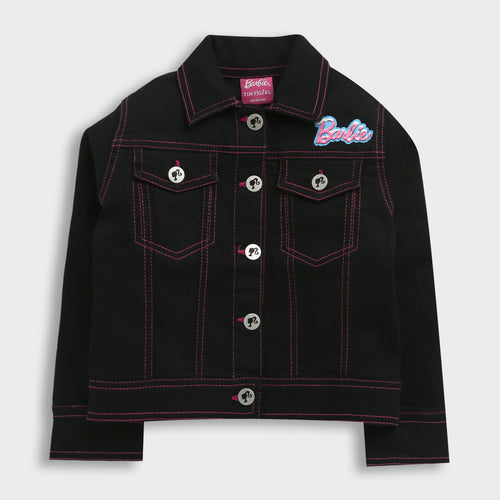 Barbie Black Denim Jacket BAJ2051