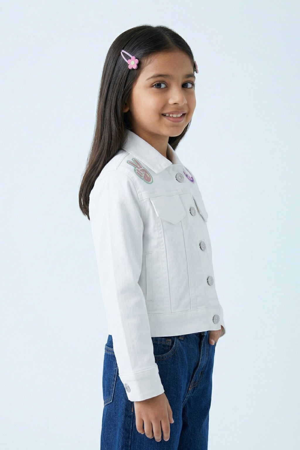 Barbie White Denim Jacket BAJ2056