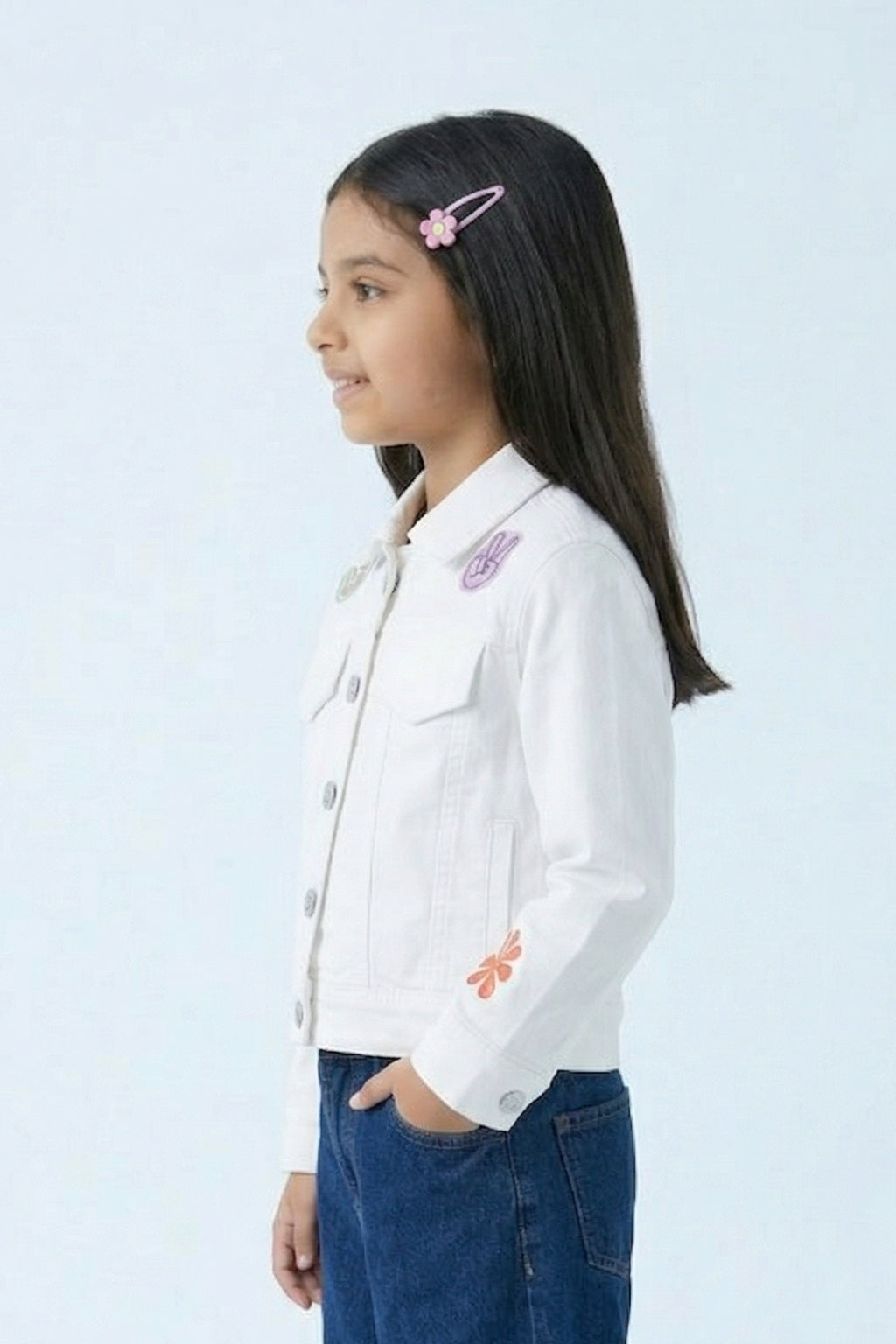 Barbie White Denim Jacket BAJ2056