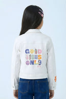 Barbie White Denim Jacket BAJ2056