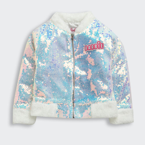 Barbie Sequin Bomber Jacket BAJ2059