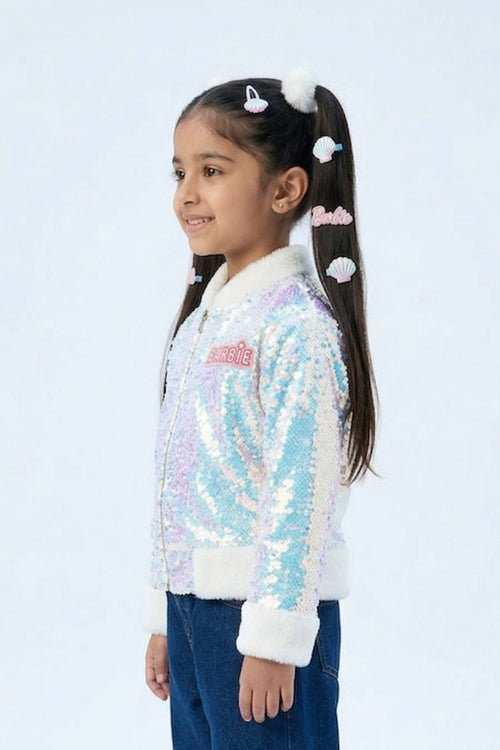 Barbie Sequin Bomber Jacket BAJ2059
