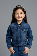 Barbie Dark Blue Classic Denim Jacket BAJ2066
