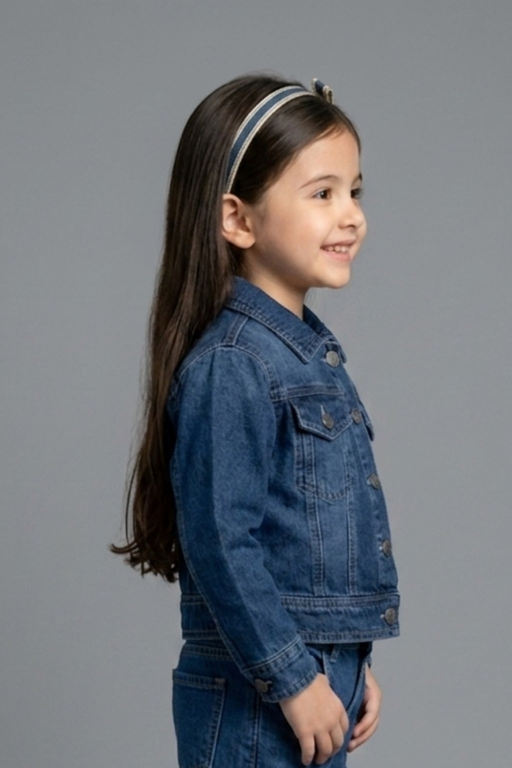 Barbie Dark Blue Classic Denim Jacket BAJ2066