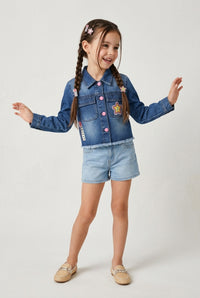 Barbie Dark Blue Denim Jacket BAJ2078