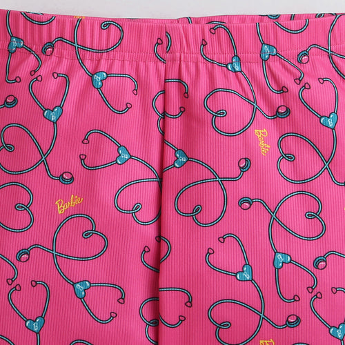 Pink Full Length Leggings BALG003