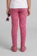 Pink Full Length Leggings BALG003
