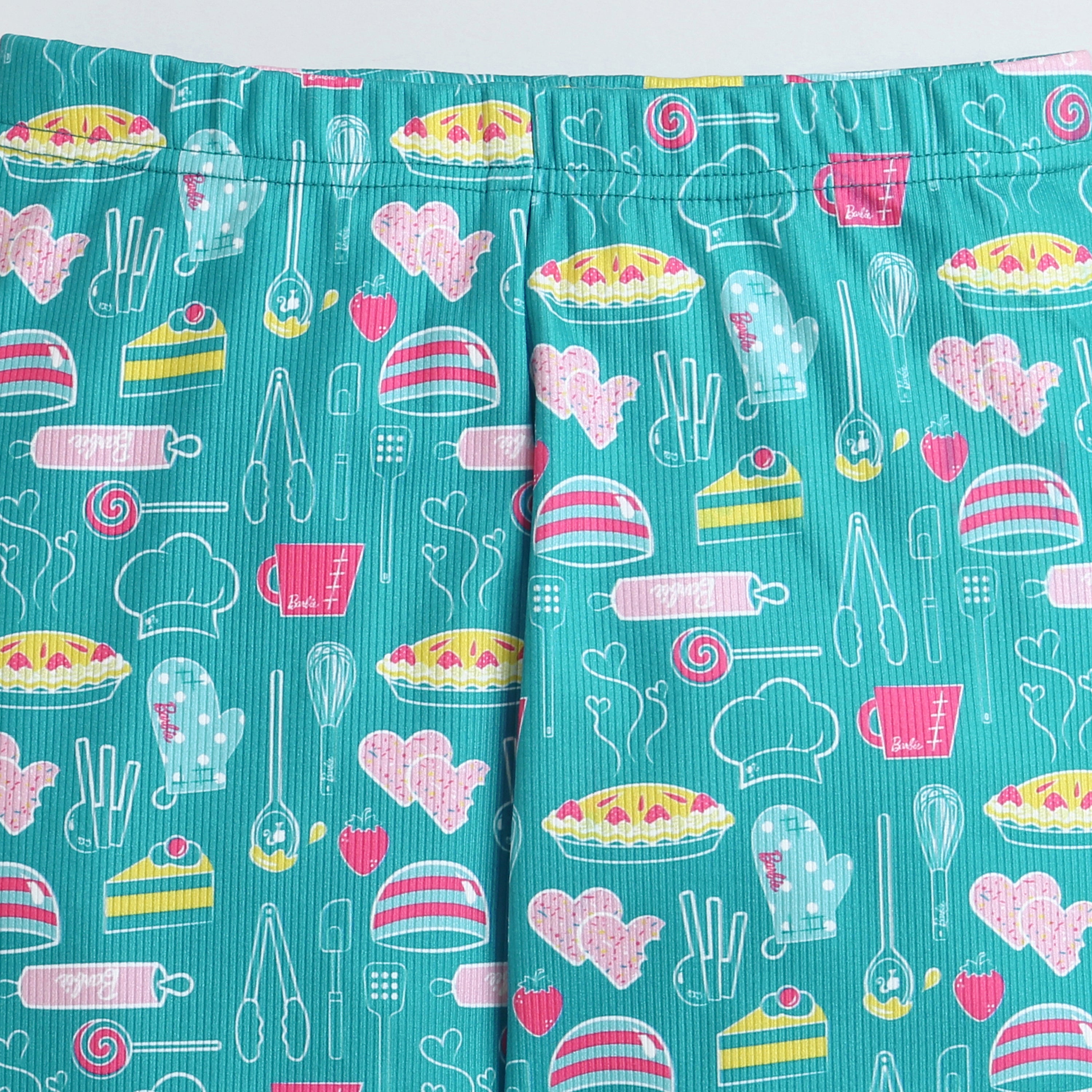 Tiny Girl Green Full Length Leggings | Trendy Girls Outfit Online | Kids