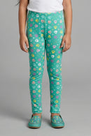 Sea Green Full Length Leggings BALG005
