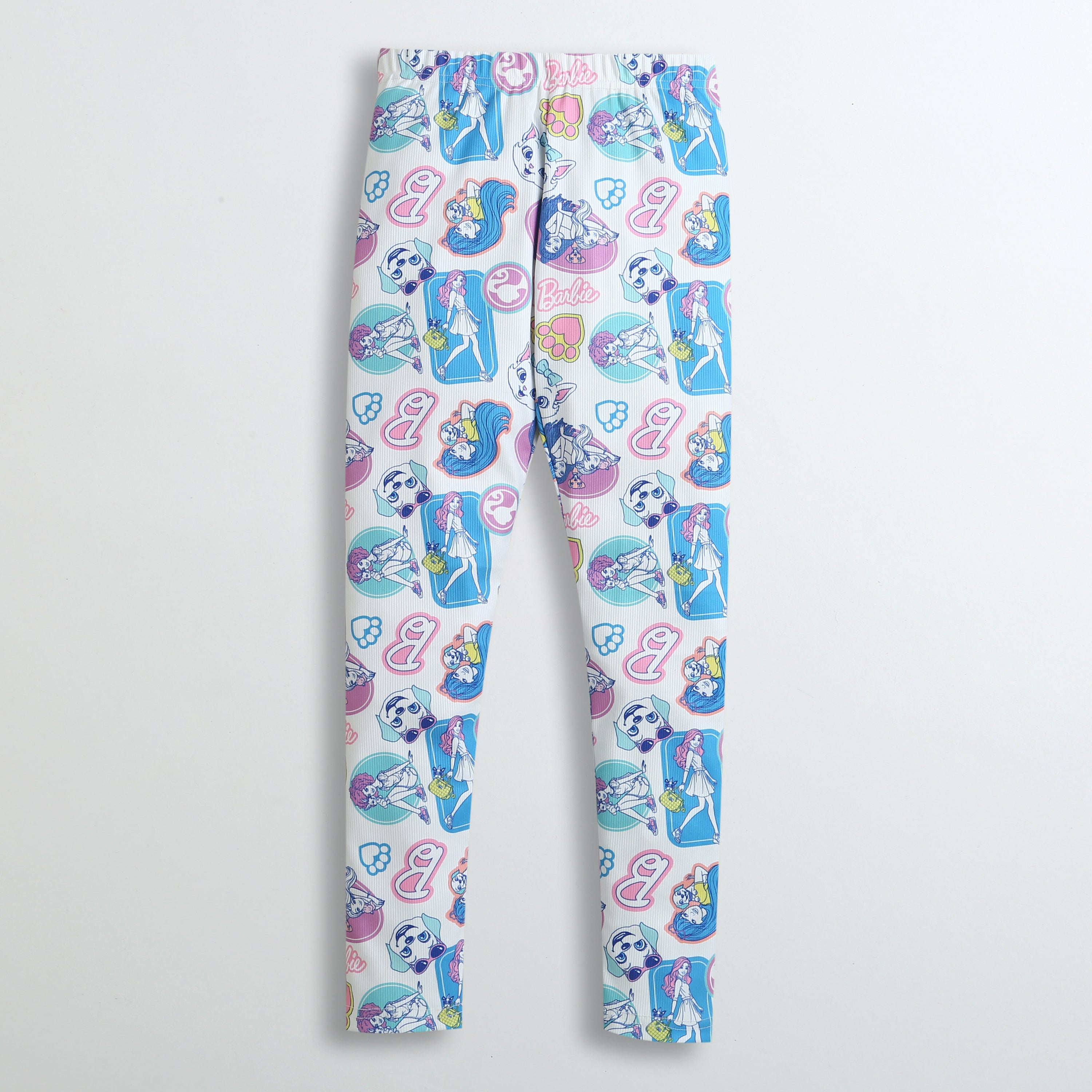 Tiny Girl Blue Full Length Leggings | Trendy Girls Outfit Online | Kids