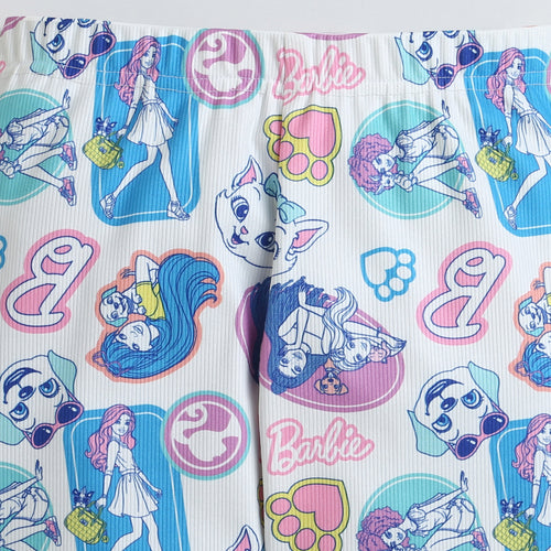 Blue Full Length Leggings BALG006