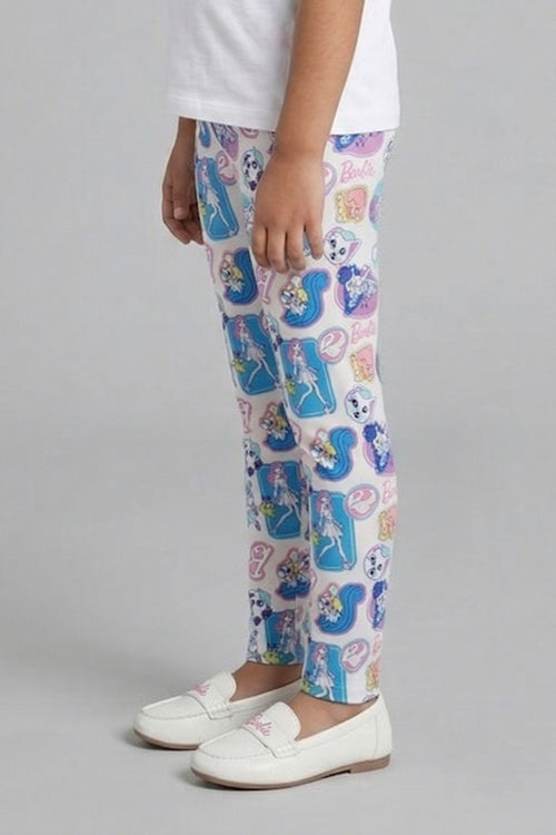 Blue Full Length Leggings BALG006