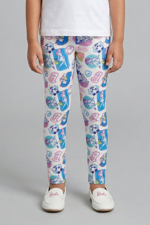 Blue Full Length Leggings BALG006
