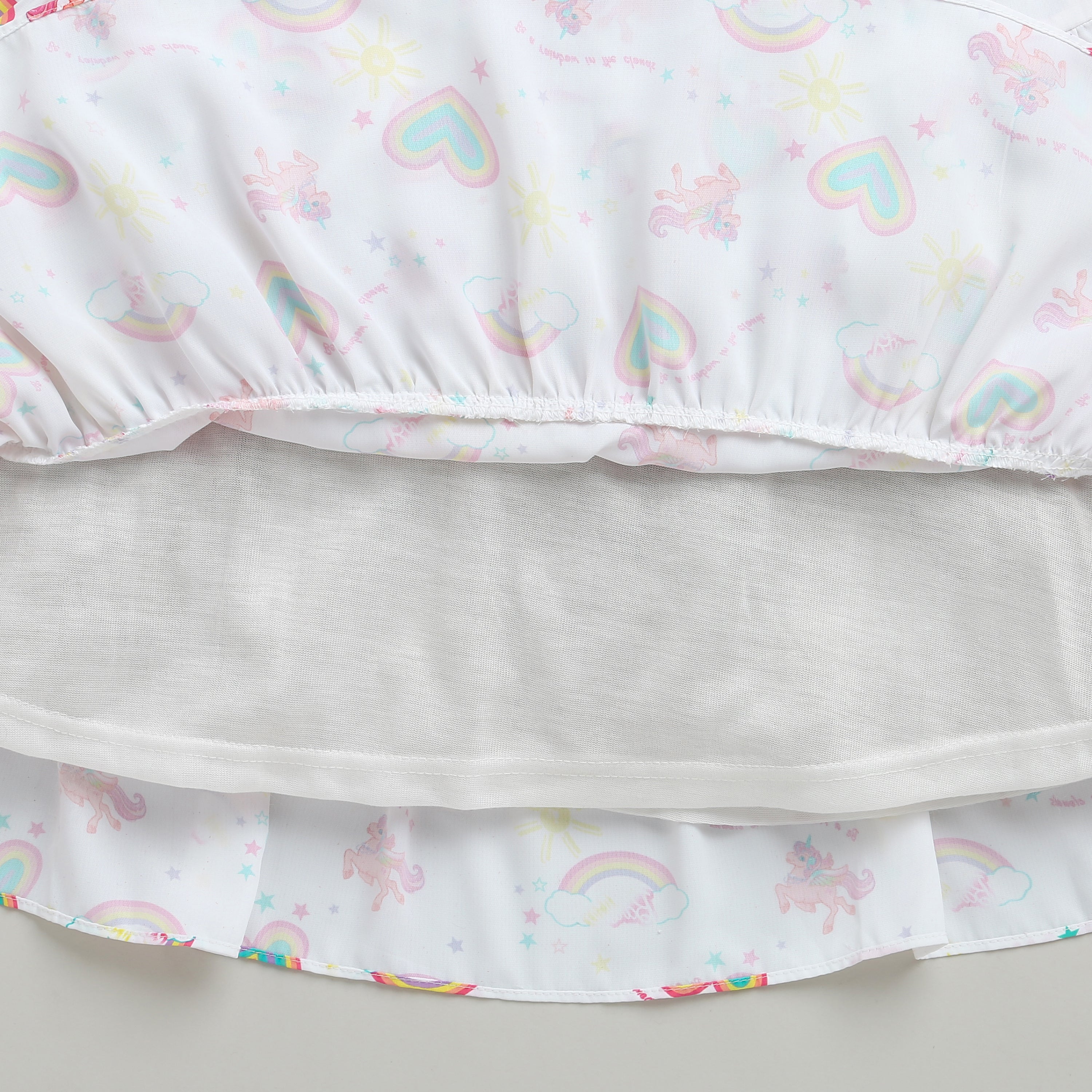 Barbie Strap Midi Frill & Cuff | Trendy Girls Outfit Online | Kids