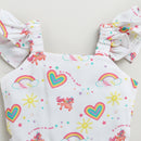 Barbie Strap Midi Frill & Cuff | Trendy Girls Outfit Online | Kids