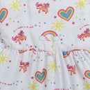 Barbie Strap Midi Frill & Cuff | Trendy Girls Outfit Online | Kids