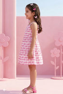 Barbie Spaghetti Strap Calf Length Midi BAM1109