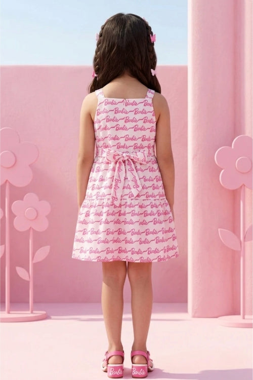 Barbie Spaghetti Strap Calf Length Midi BAM1109
