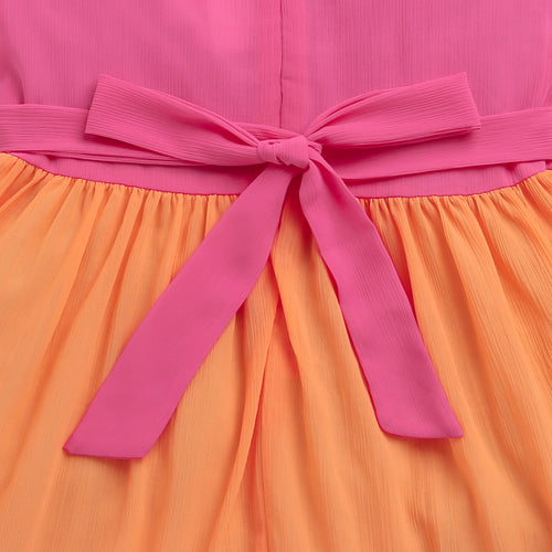 Barbie Spaghetti Strap 3-Layered Midi BAM1120