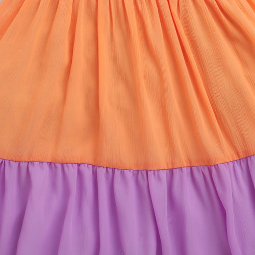 Barbie Spaghetti Strap 3-Layered Midi BAM1120