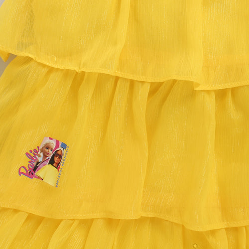 Barbie Spaghetti Neckline Layered Midi Layered BAM1127