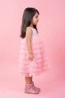 Barbie 3/4 Length Midi Party Dress BAM1128
